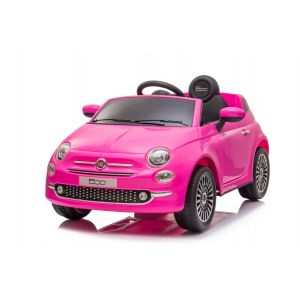 Fiat 500 auto elettrica per bambini Rosa Alle producten BerghoffTOYS