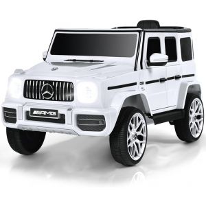 Mercedes auto elettrica per bambini G63 sport cabriolet bianco Alle producten BerghoffTOYS
