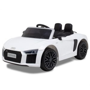Audi auto elettrica per bambini R8 Cabrio bianca Alle producten BerghoffTOYS