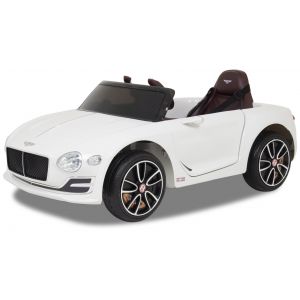 Bentley auto elettrica per bambini Continental bianchi