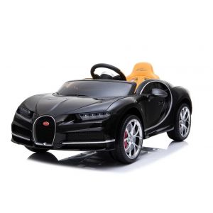 Bugatti auto elettrica per bambini Chiron nera