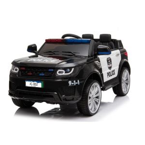 Kijana auto della polizia bambino Land Rover nera