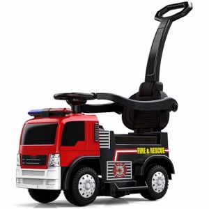 Kijana auto da corsa per camion dei pompieri