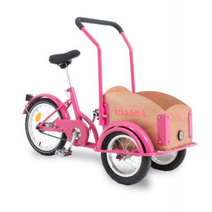 Kijana mini cargo bike rosa