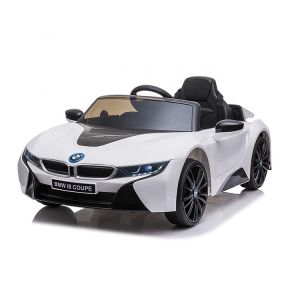 BMW auto elettrica per bambini I8 bianca