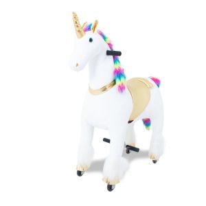 Giocattolo Cavalcabile Unicorno Kijana - Grande Arcobaleno Giocattoli da guidare BerghoffTOYS