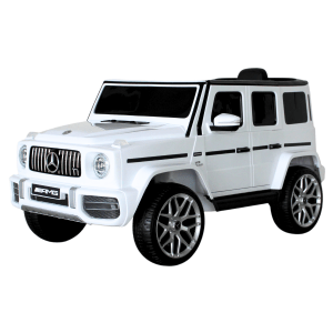 Mercedes auto elettrica per bambini G63 sport cabriolet bianco Alle producten BerghoffTOYS