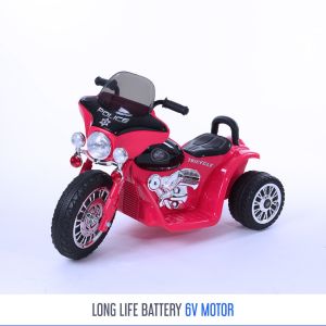 Moto Elettrica per Bambini Kijana 'Wheely' Rossa Auto per bambini Kijana Auto elettrica per bambini