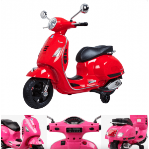 Vespa scooter elettrico per bambini GTS rosso Alle producten BerghoffTOYS