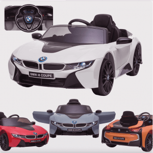 BMW auto elettrica per bambini I8 bianca Alle producten BerghoffTOYS