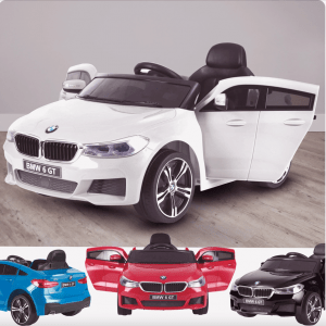 BMW auto elettrica per bambini serie 6 GT bianca Sale BerghoffTOYS