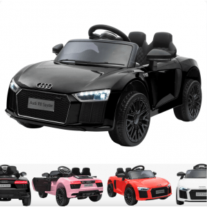 Audi auto elettrica per bambini R8 convertibile nero Alle producten BerghoffTOYS