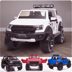 Ford Electric Kids Car Raptor White Alle producten BerghoffTOYS