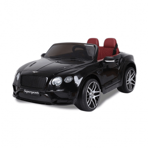 Bentley auto elettrica per bambini Continental Supersports nera