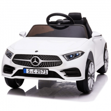 Mercedes elektrische kinderauto CLS350 wit