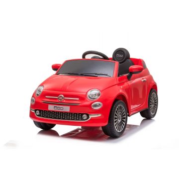 Fiat 500 auto elettrica per bambini rossa