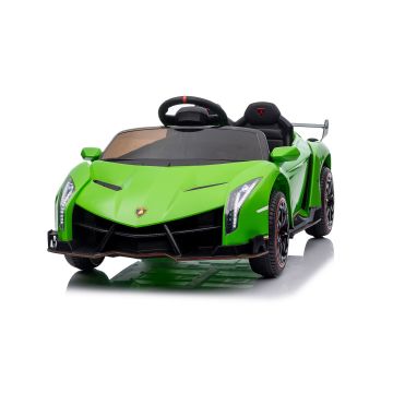 Auto elettrica per bambini Lamborghini Veneno verde