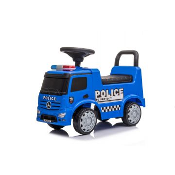 Macchina per Bambini Polizia Mercedes-Benz Antos - Blu