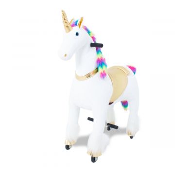 Giocattolo Cavalcabile Unicorno Kijana - Grande Arcobaleno