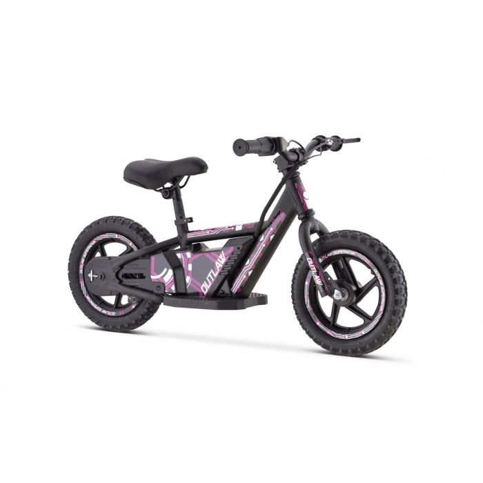 Outlaw bici elettrica senza pedali 24V al litio con ruote da 16 ”- rosa Alle producten BerghoffTOYS